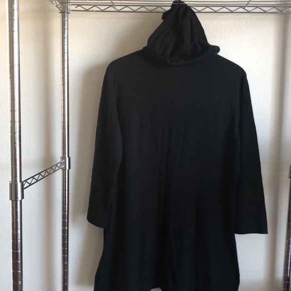 EILEEN FISHER Lightweight sweater with hood. - Picture 9 of 9